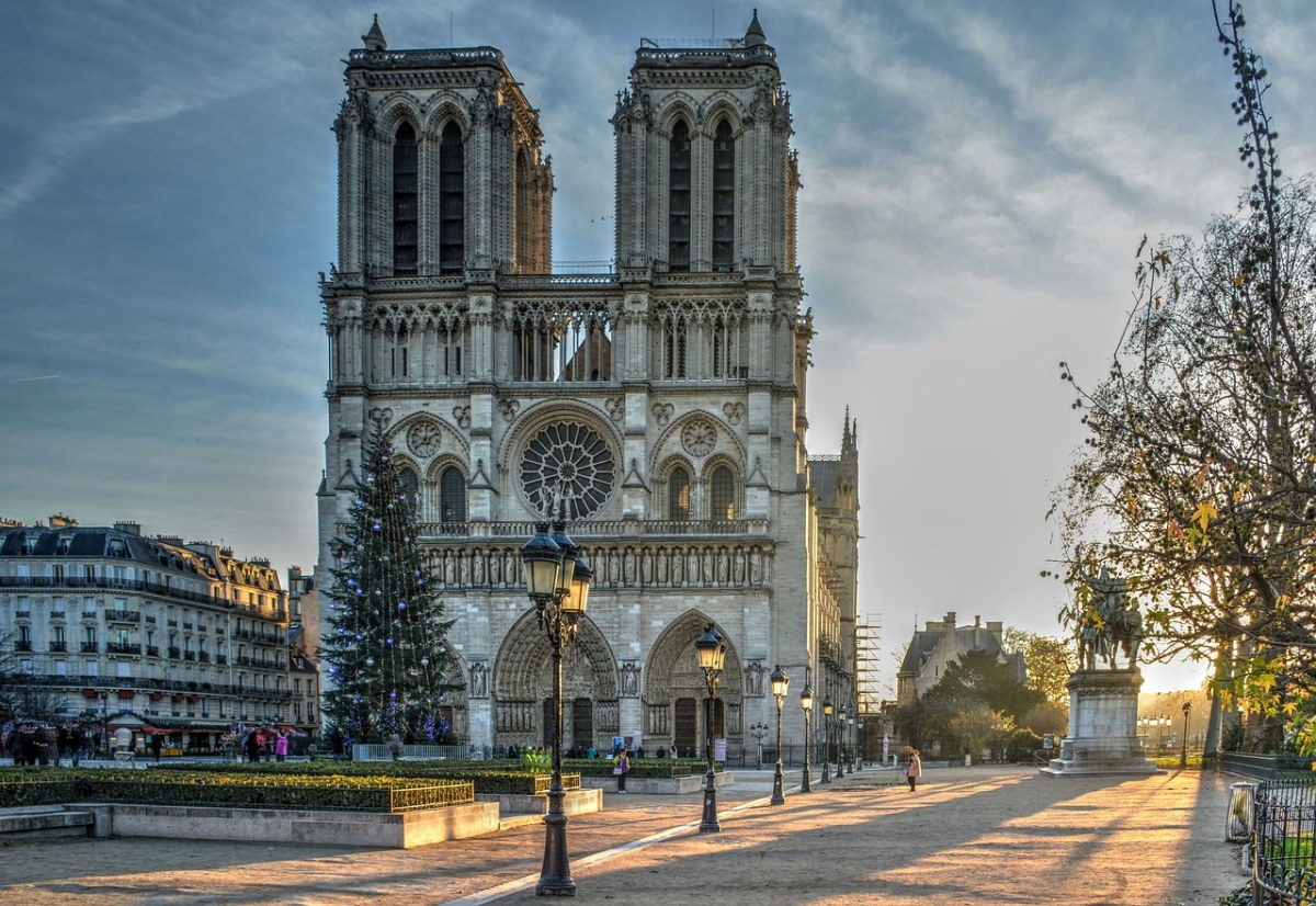 大教堂、巴黎圣母院、巴黎免费图片