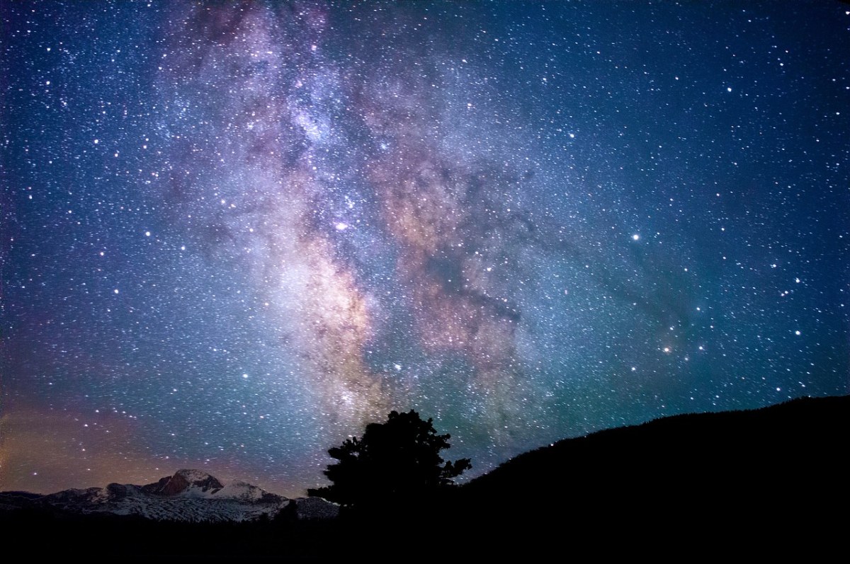 自然、天空、夜免费图片