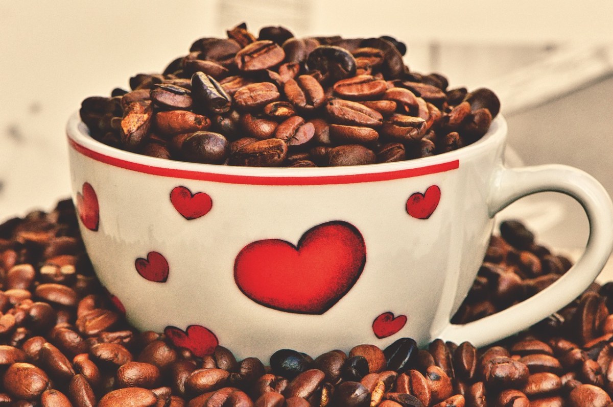 咖啡,爱情,心