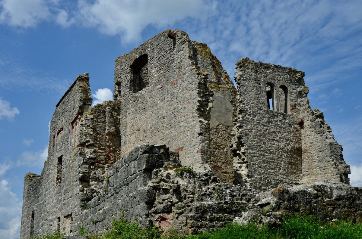 洪堡城堡遗迹、中世纪、废墟免费图片