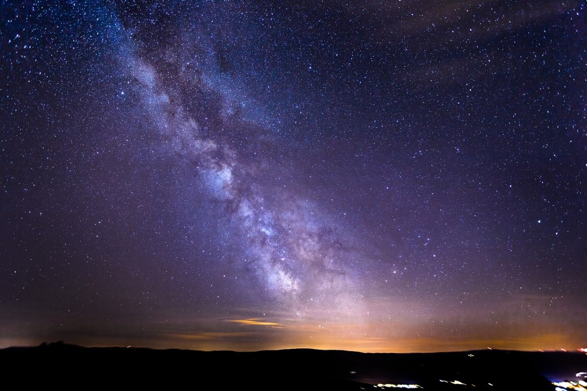 繁星点点的天空,银河系,银河