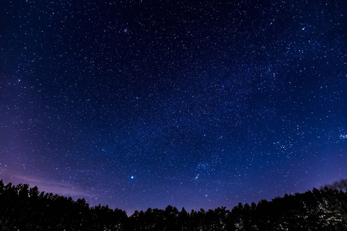 星星、星座、天空免费图片