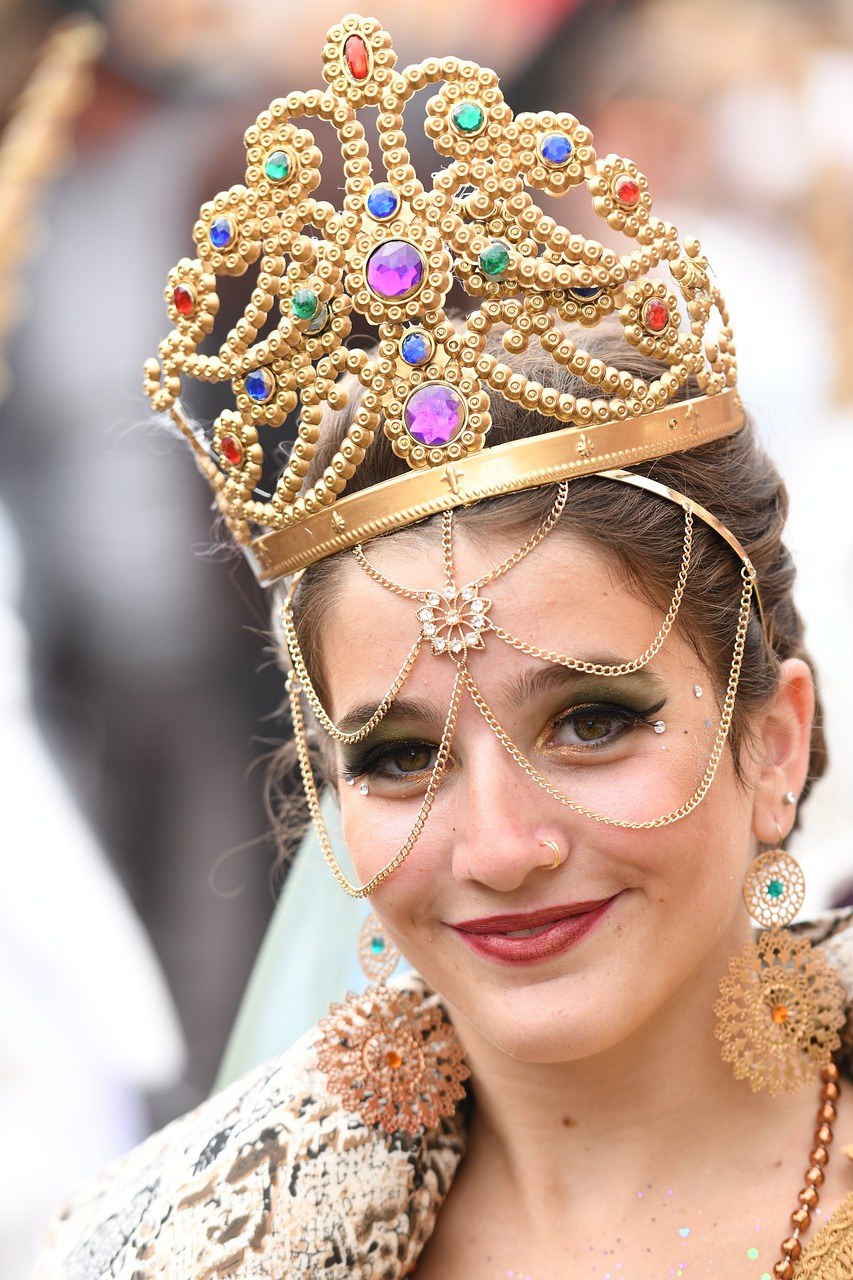 女王,女子,皇冠