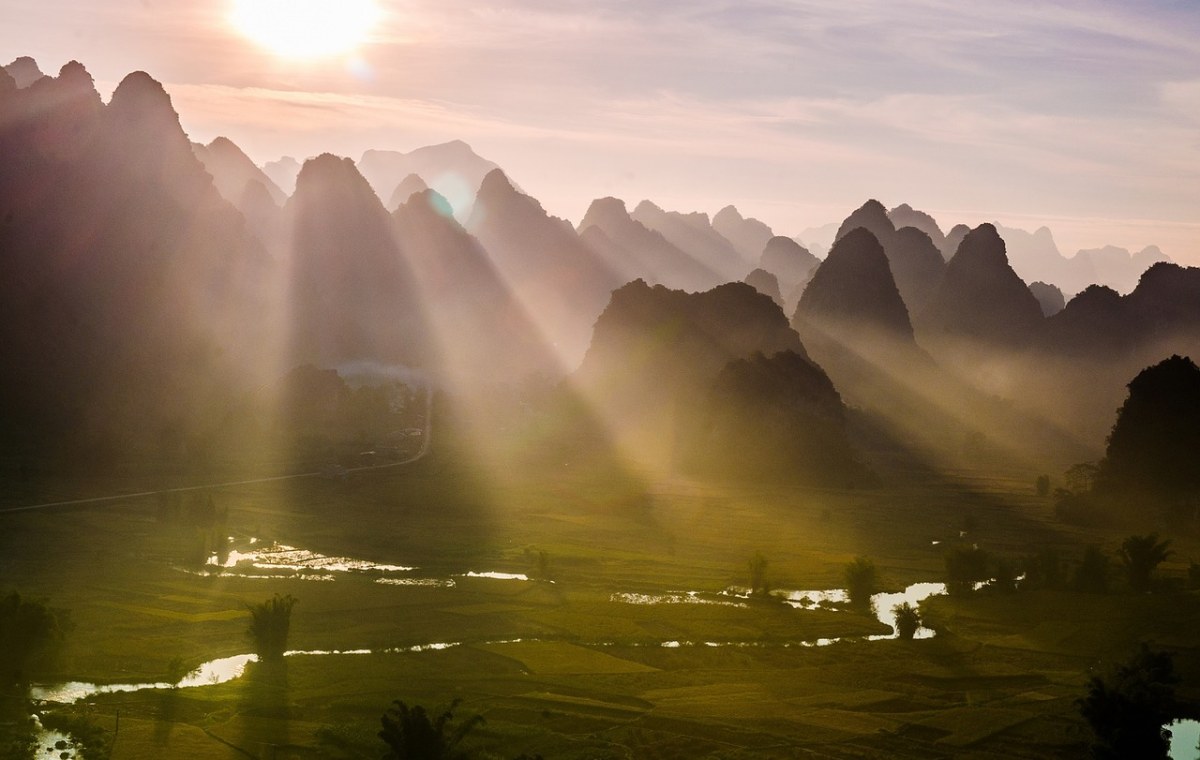 景观、横越南、山免费图片