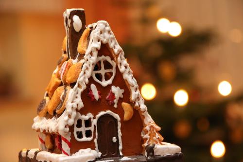 圣诞节的庆祝活动、圣诞节、姜饼房子