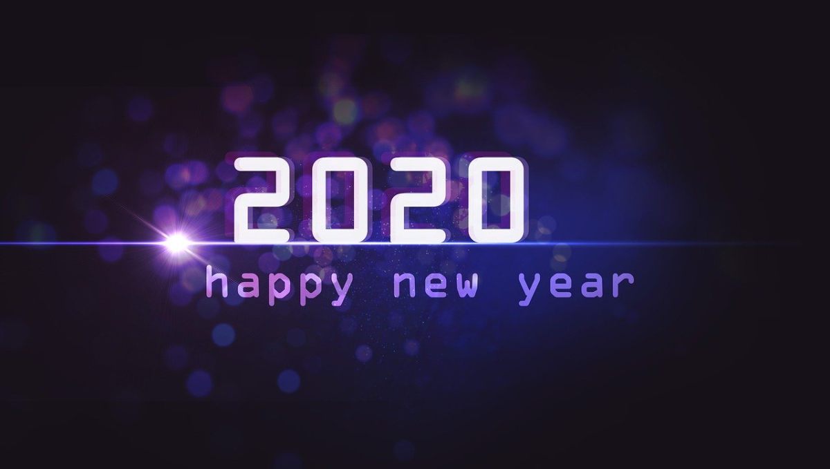 2020年新年快乐背景图片免费图片