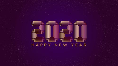 新年快乐、新的一年、2020年